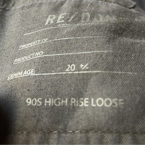 RE/DONE Denim 90's High Rise Loose Fit Jeans - Picture 13 of 13